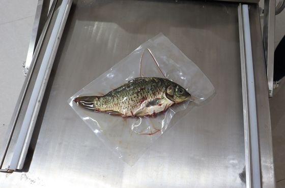 野菜 パン 魚 海産品 の 電気 駆動 の 二 室 真空 梱包 機 120 kg