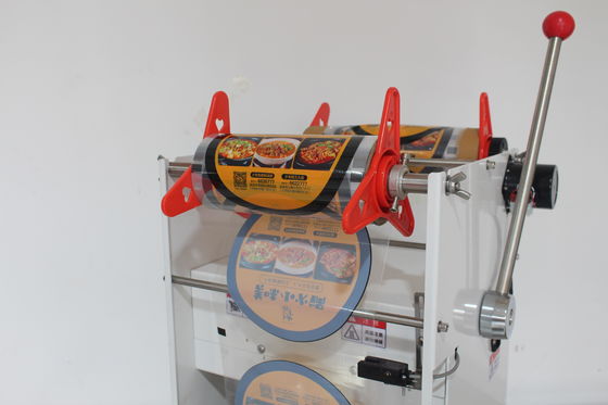 工業用ファストフードボックスランチトレイシール機