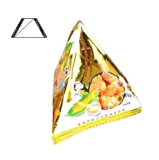 プラスチック垂直三角袋 スナックパッケージングマシン 自動粒子の食品パッケージング