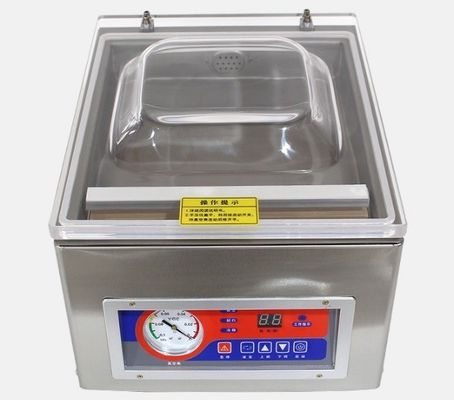 食品飲料包装ラインのためのステンレス鋼単室真空密封器 41*32*29