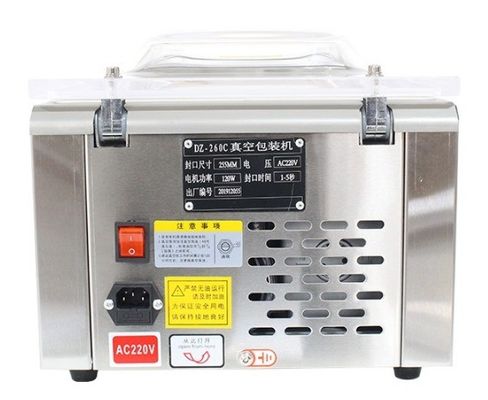 食品飲料包装ラインのためのステンレス鋼単室真空密封器 41*32*29