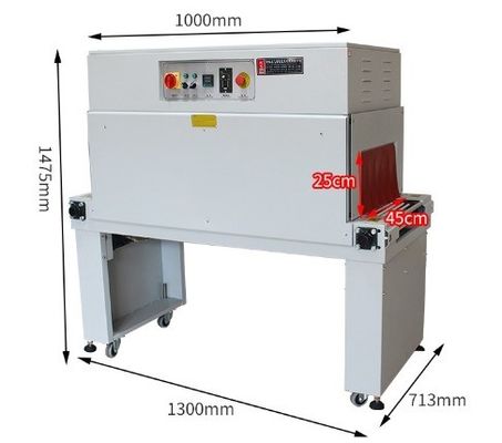 自動熱感性紙ロール収縮包装包装機