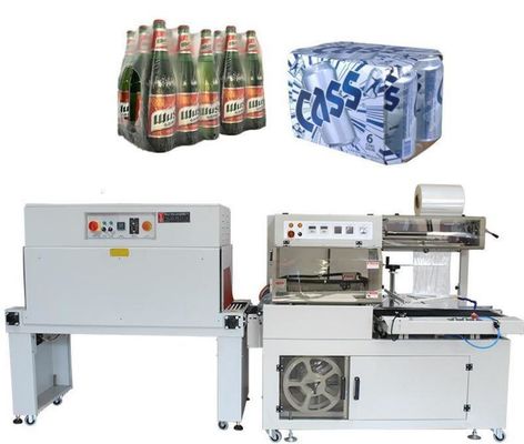 自動熱感性紙ロール収縮包装包装機