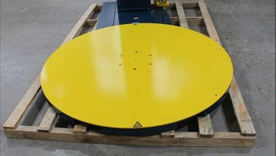大型木製ボックスフィルムストレッチラッピングマシン 1500mmターンテーブルとローータリーアーム