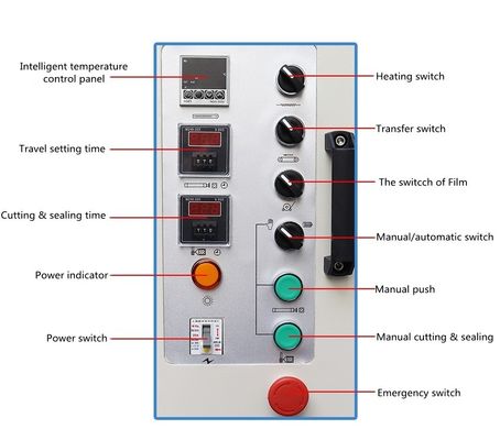 500ML 1L 2L オイルボトル フローコンベヤーフィルムラップ デザイン付き収縮ラッピングマシン