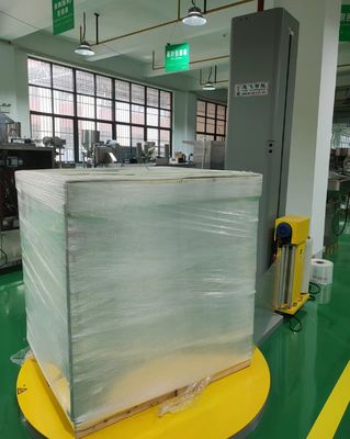 エネルギー鉱業 完全自動パレット包装機