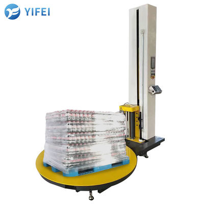 繊維 自動ストレッチラップ回転台 2600*1500*2550mm 滑らかなパッケージング