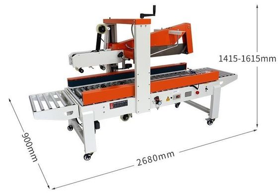 調整可能なカートンフラップ折り畳み,密封機