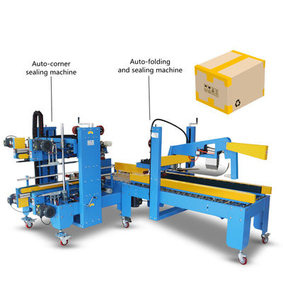 電動のカートンボックスケース エレクター折りたたむフラップ 生産ラインのための密封機