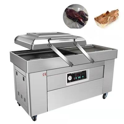 密封長 600mm CE 認証された産業用食品とスープ用真空包装機