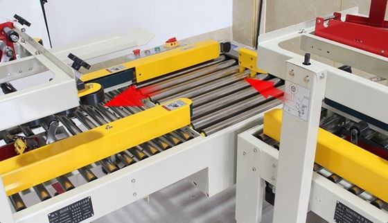 カスタムパッケージングライン 106 KG 電圧 220V/50HZ カートンボックスクロスタイプシール機