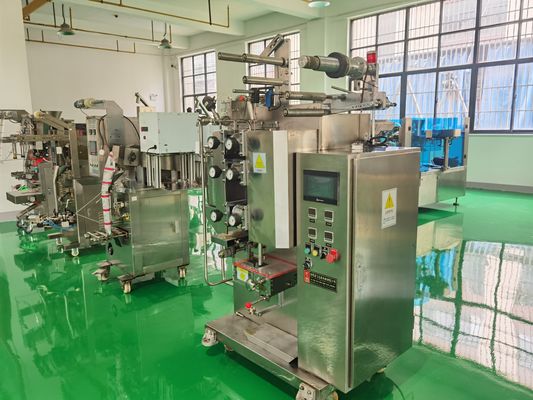 自動 コーヒー豆 小袋 バック 3 サイド 三角 密封 梱包 機械