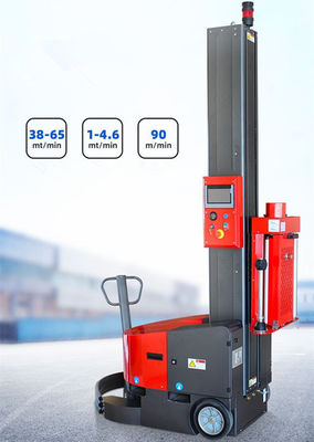 2400mm/2800mm コラムの高さ ストレッチラッピングのための自動ロボットラッピングマシン