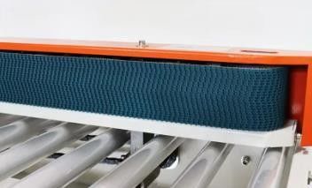 106 KG 半自動 左 右駆動テープ カートンシラーケースシール機 1830x670x1230mm