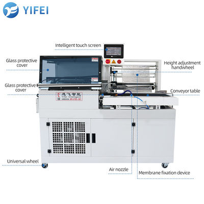 トイレットペーパー建設作業用の450LPOF PVC PEフィルム収縮包装機
