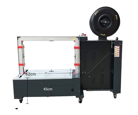 食品店 220 KG バンドリング ストラッピング マシン 箱 箱 自動 PP バンドリング ストラッピング マシン