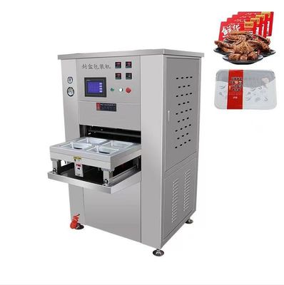 包装タイプ 袋 食品用自動真空密封器 ランチボックス内の食事の包装