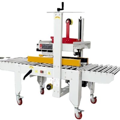 左 右駆動ベルト カートンシールテープ 機械ハードウェアのためのパッケージングマシン