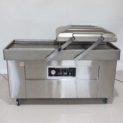 産業用ダブル・チャンバー真空シール機 DZ400 商業用食品用肉の真空包装用