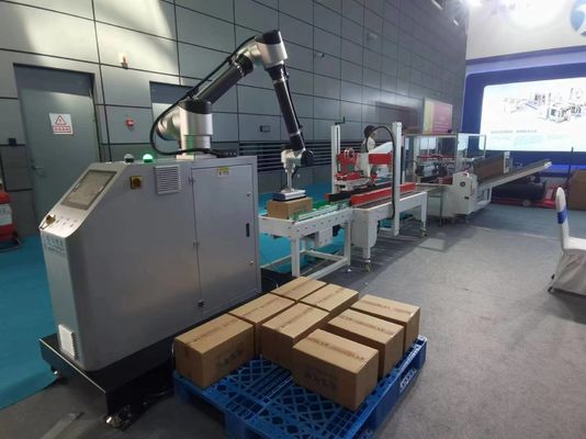 服装パッケージングソリューションのための全自動肺駆動ロボットパレット化機