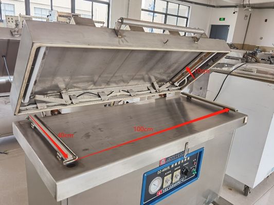 400mm/500mm/600mm 密封長 機械ハードウェアのソーセージのための食品真空密封機