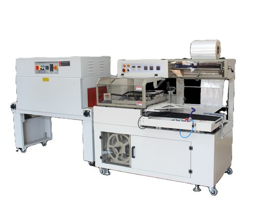 プラスチックフィルムバッグボックス 自動Lバーシラー サイドシール 切断 熱縮包装機