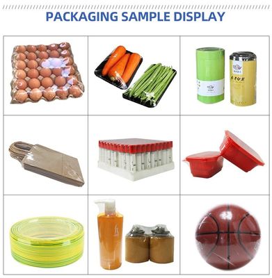 ポリエチレン密封と切断 L バー密封器 熱縮小トンネル