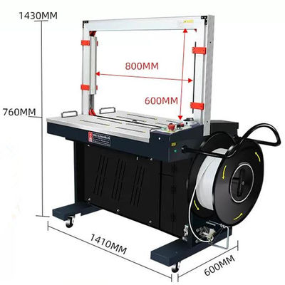 400W/3A パートボックス・PPストラッピング用の自動耐久性バンドル・バインド・マシン