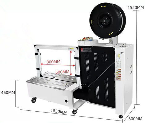400W/3A パートボックス・PPストラッピング用の自動耐久性バンドル・バインド・マシン