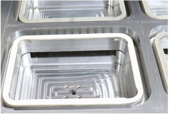 プラスチックの包装材料 変形大気のトレイを密封するための真空包装機