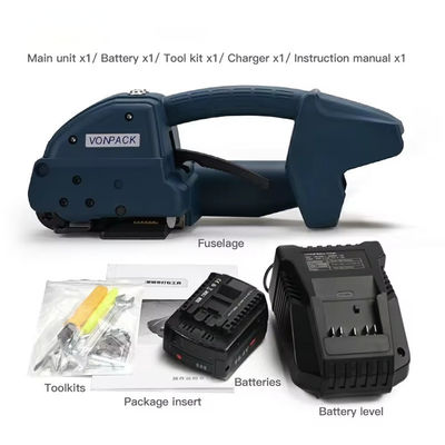 手持ちのPET/PPポリエステルレンガパレット電池ストラッパーストラッパー用ストラッパー