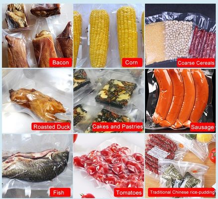 900Wモーターパワー 要求のための魚野菜自動真空梱包機