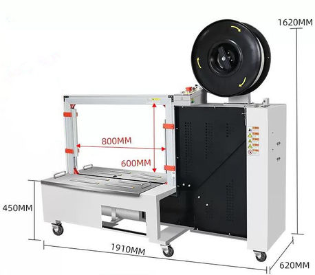 自動電動ストラッパー テーブル高さ75cmと電圧380V/50HZ