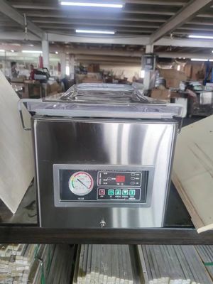 260x10mm 密封帯サイズ 小型食品用の真空包装機 エビ肉魚