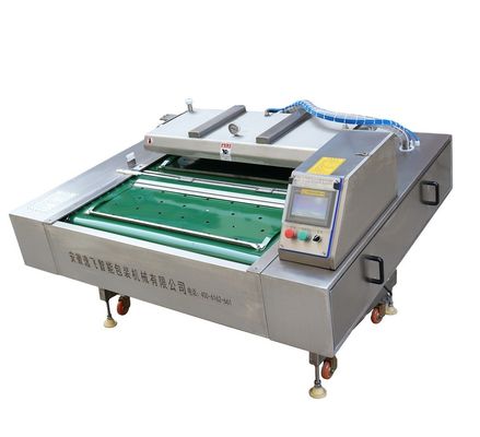 ベルト型連続ローリング真空包装機 工業用果物と肉の密封用