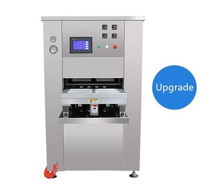 食品貯蔵用 充気可能な酸素/窒素/二酸化炭素用 プラスチック用トレイの真空密封器