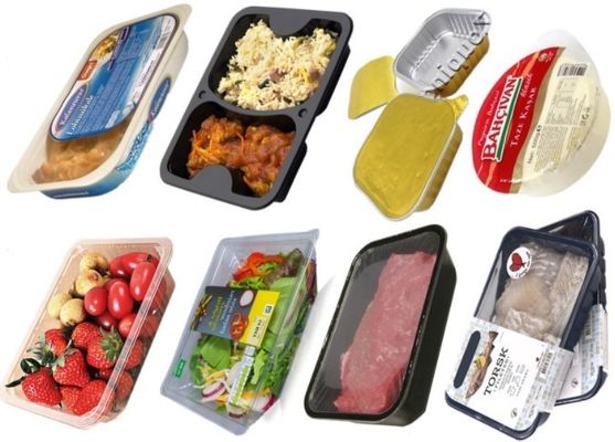 汎用 380V/50HZ サラダ 野菜 トレイの自動真空ガス 洗浄シール マップ