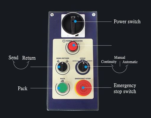 220V 完全自動 波紋紙箱 ストラッパー  CE PP ベルト 帯付き