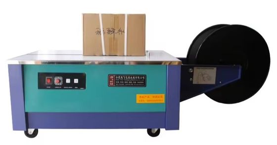 高台 半自動 PP プラスチック ベルト 工業用 箱 ストラッパー 機械