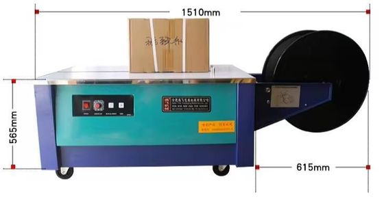 エネルギー鉱業における紙包装用の半自動紙ストラッパー機械