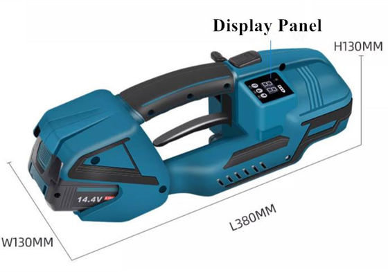 プロの電気ストラッピングツール PETとPPベルトの小売サイズ 380x130x130mm