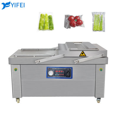 動物飼料のためのダブルチャンバー真空密封機 チョコレートピクルス テンダーフィーン羊のパン