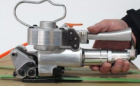 摩擦と溶接シールストラップ付きの大きなストレスのポータブルハンドヘルドストラッピングツール