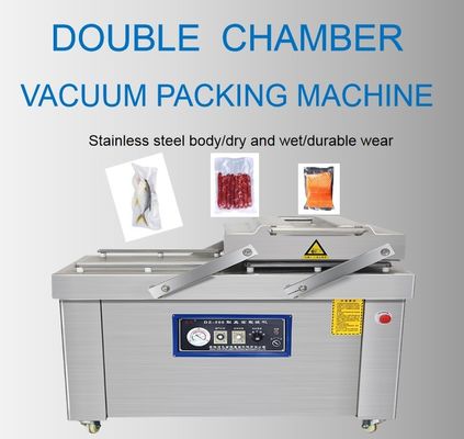 ダブルチェンバー 凍った鶏肉 トルコ 焼いたアヒル 塩漬け アヒル 調味料 ワームパッケージング マシン