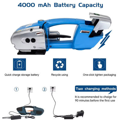 JD13/16 電池駆動のストラッピングマシン プラスチックPETPPストラップ 電気ツール