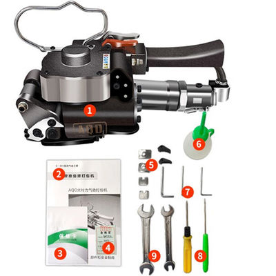 紙とポリエステルのストラッパー用高圧パネウマティックストラッパーバンドストレッサー