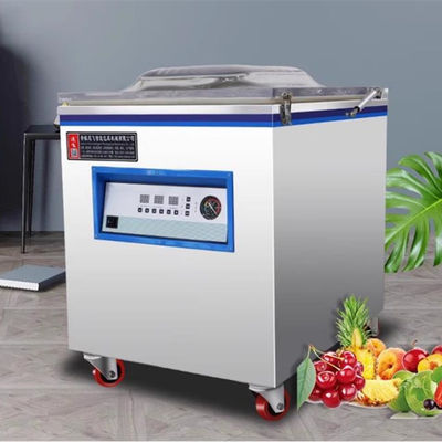 食品肉密封器 2Pc密封帯と20m3/hポンプレートを持つ真空包装機