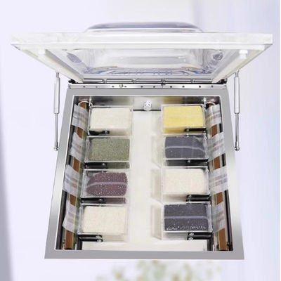 食品穀物と豆のためのプラスチック袋シールライスパッケージングマシン 操作が簡単