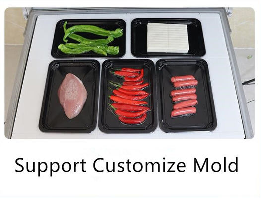 高級技術 牛肉 ステーキ 海魚 鶏肉 の 真空 皮膚 梱包 機械