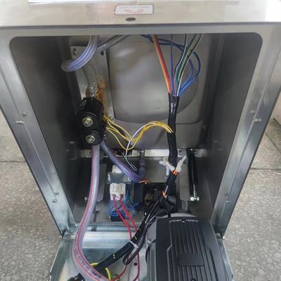 プラスチック製の包装 シングルチャンバー真空密封機 チーズ 乾燥魚 キムチ お茶 コーヒー